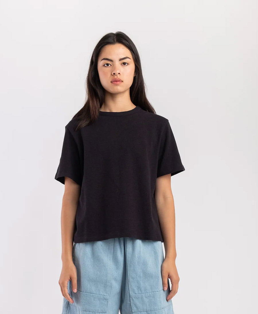 T-Shirt Terry Tee - Faded Black