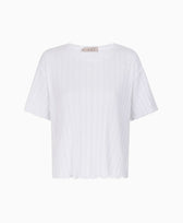 T-Shirt Dawn Näz in Weiss