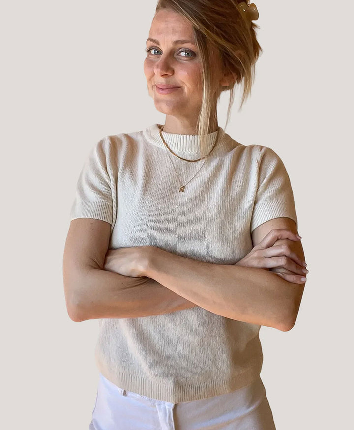 Stricktop - Vera T-Shirt - Ecru