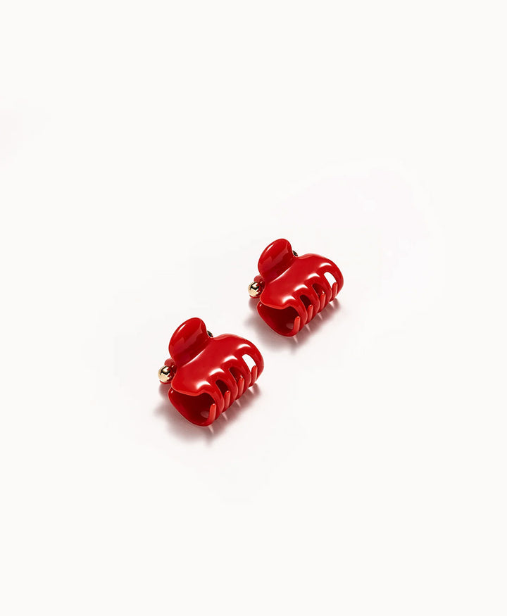 Mini Haarklammer 2er Set - ROSSO CLAW CLIP