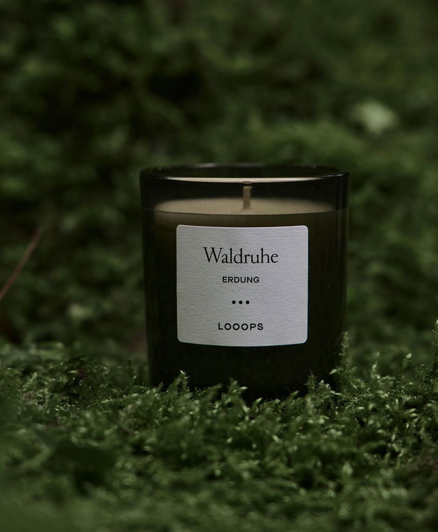 Duftkerze "Waldruhe" - 100% natürlich - 250g