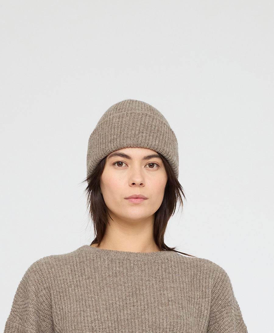Mütze "Signature Yak Beanie" - Taupe