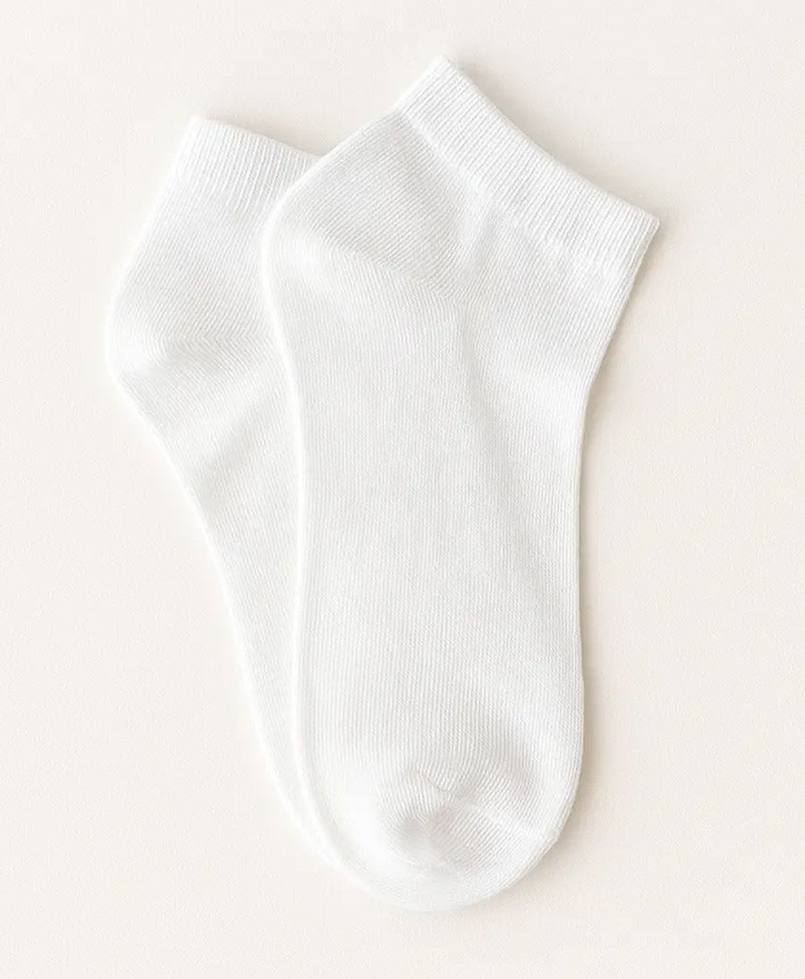 Knöchelsocken Lyocell - Weiss