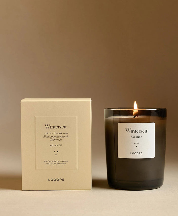 Duftkerze "Winterzeit" - 100% natürlich - 250g