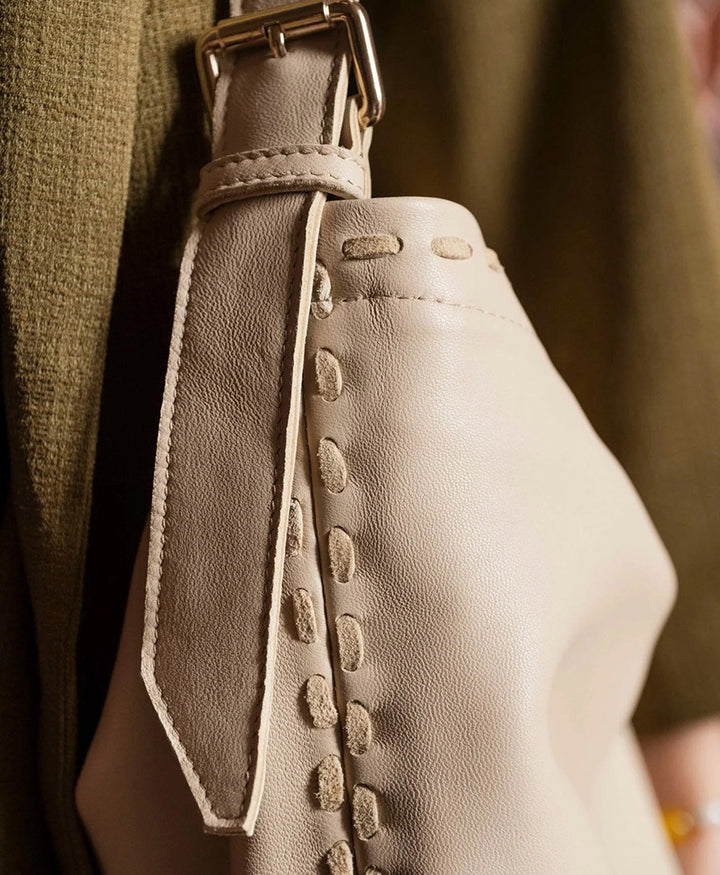 Ledertasche NAIMA - Beige