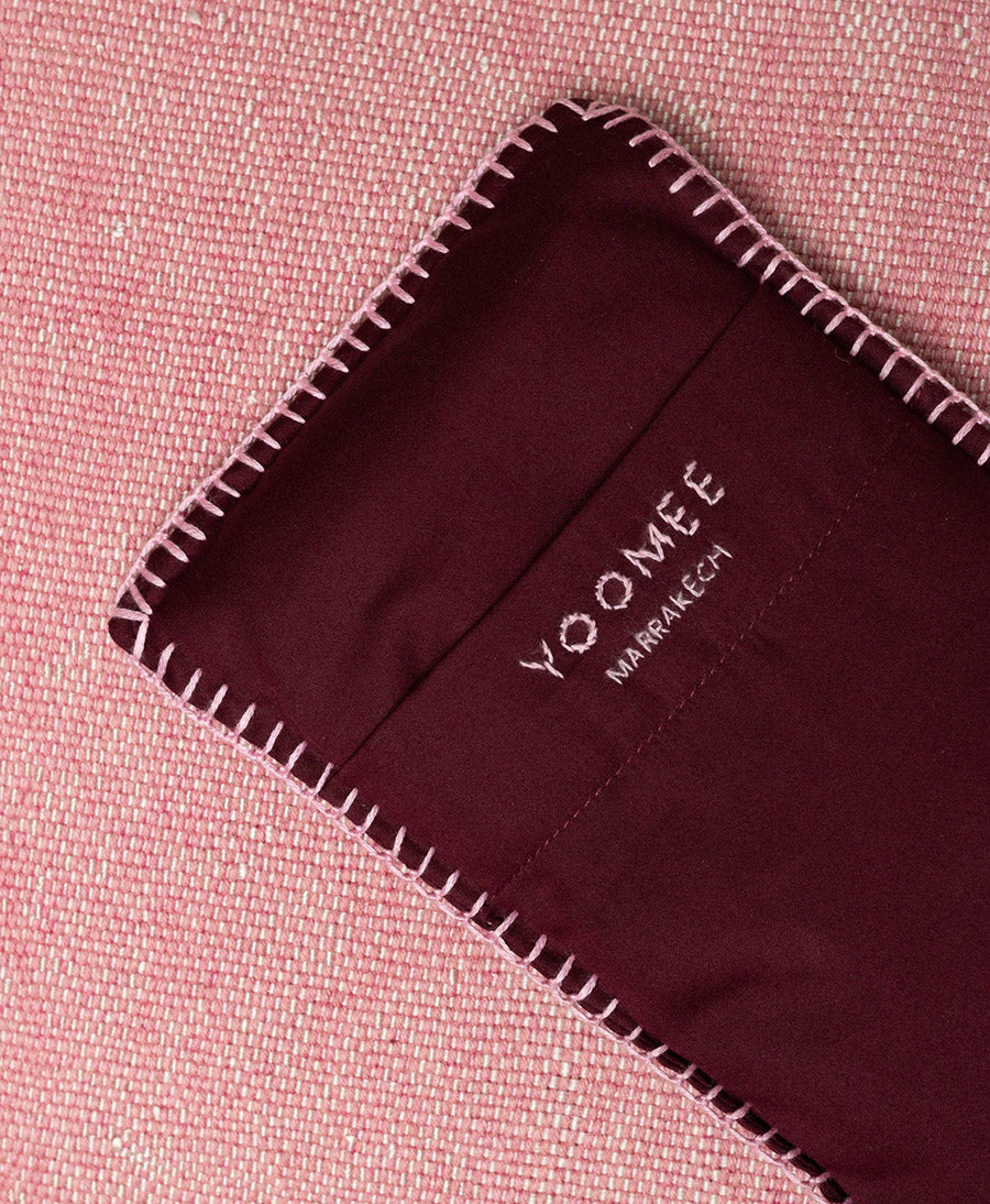 Augenkissen mit Lavendel "Eye Pillow RAHA Hbik" Bordeaux