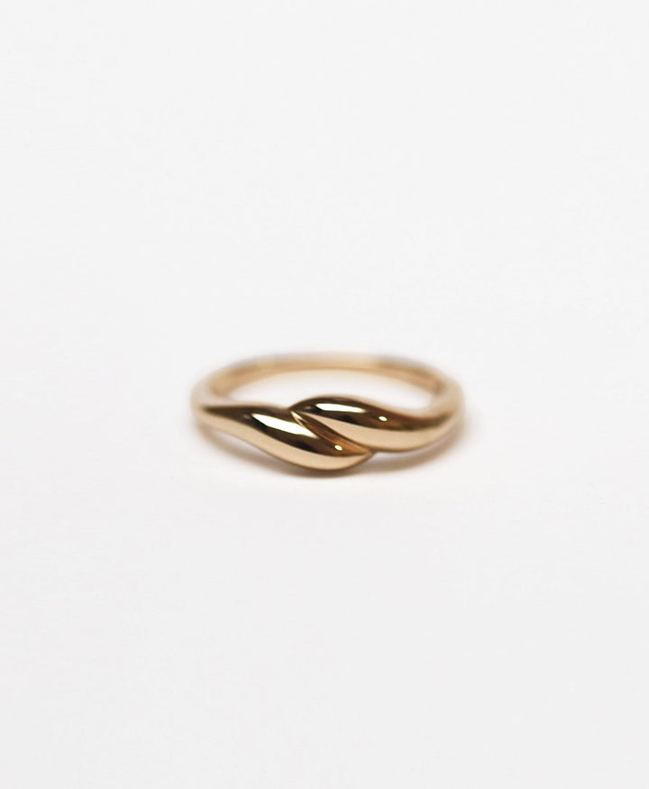 Fingerring vergoldet - Zikade