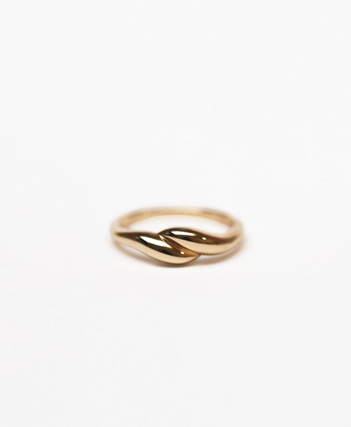 Fingerring vergoldet - Zikade