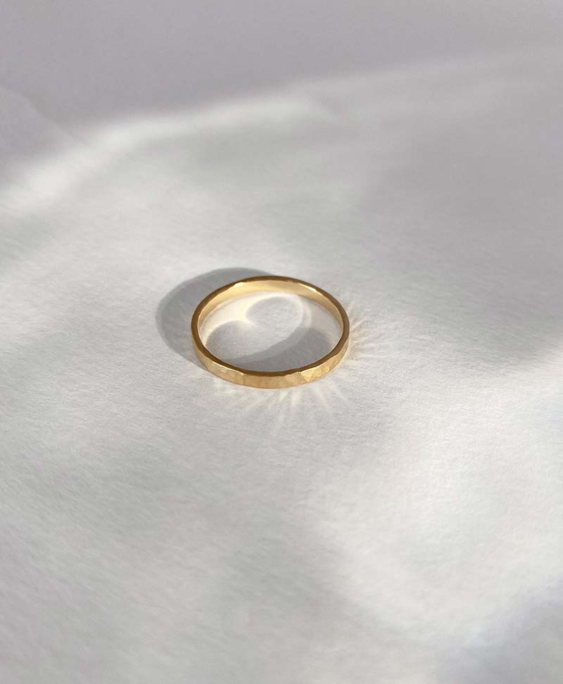 Ring "ISIA" small vergoldet