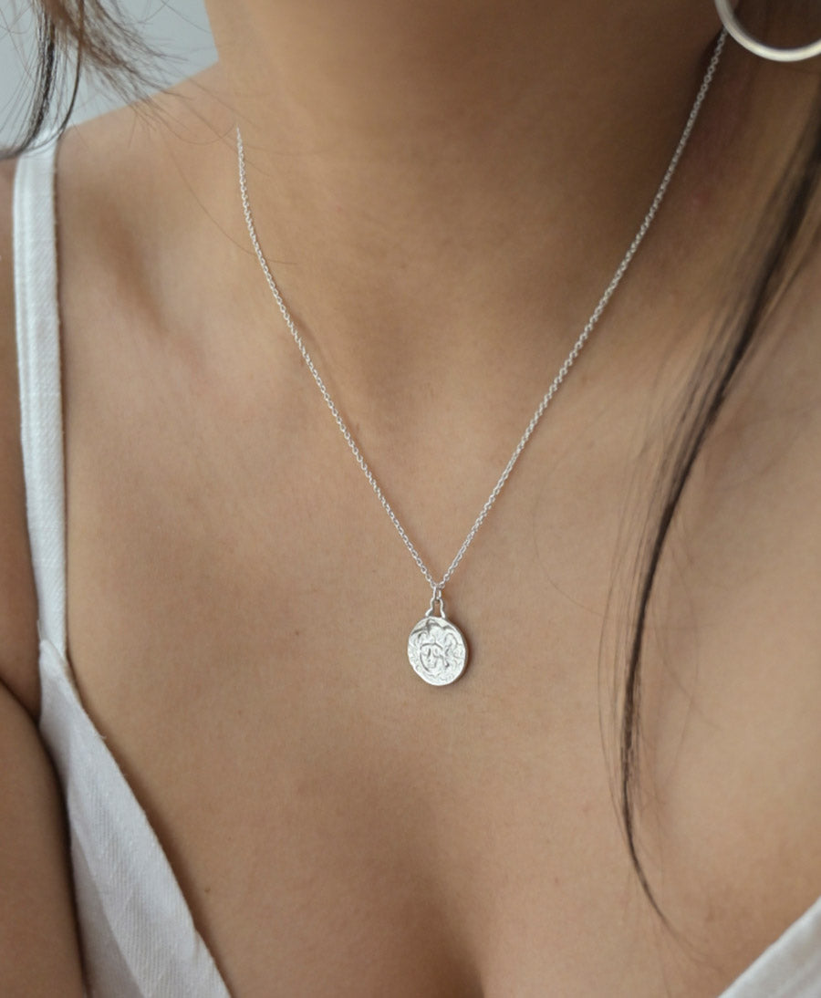 Halskette Silber "Medusa Pendant Necklace"