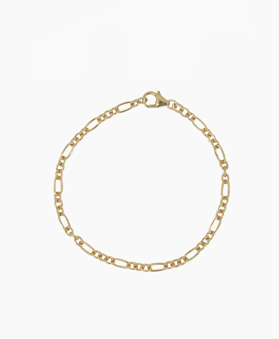 Bracelet / Armband Anker-Figaro - Vermeil