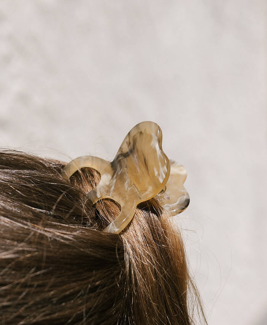 Haarklammer CAMIE aus Acetat - Kandis