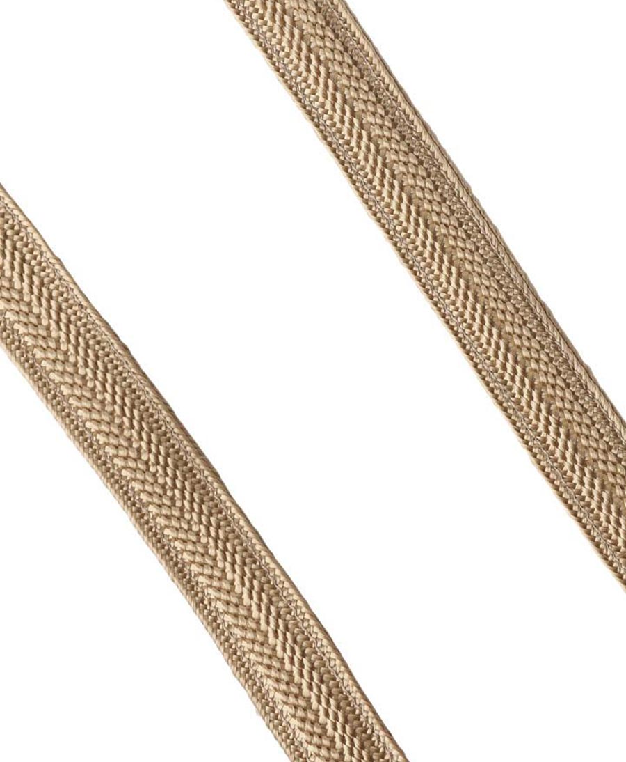 Schlüsselband vergoldeter Karabiner  - Sand