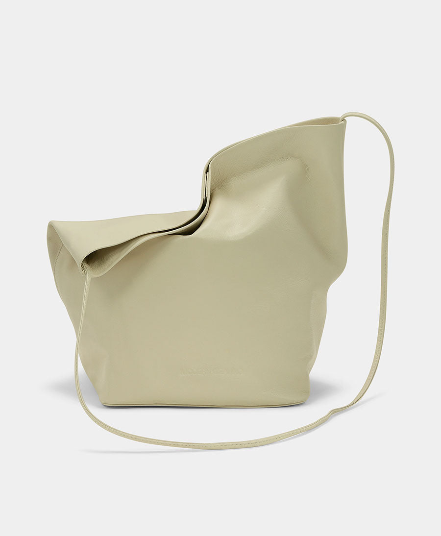 Modern Weaving Slouch Foldover bag  natural  Garmentory
