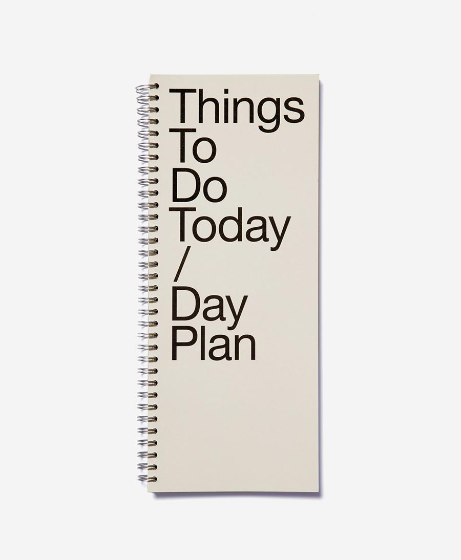 Tagesplaner Heft - Things To Do Today TAHIN