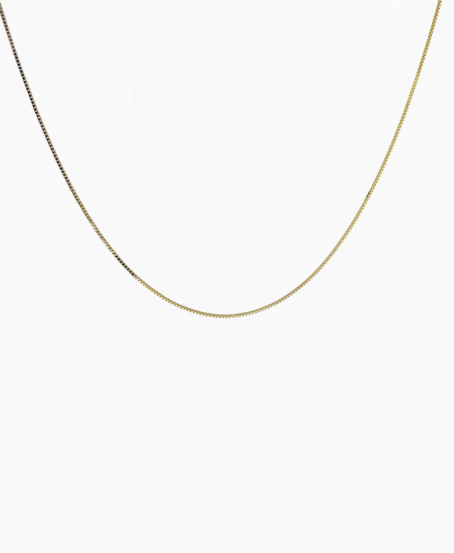 Klassische Halskette 45cm "Venezia" - Echtgold