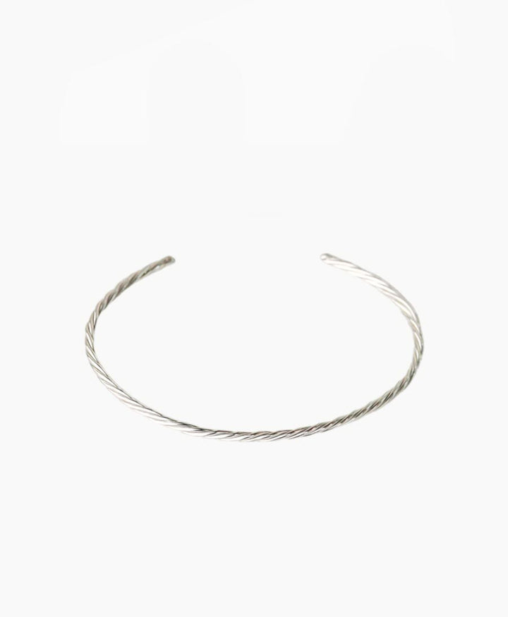 Armreif Silber "Entwined Cuff Bangle"