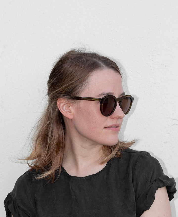 Sonnenbrille "Aurel" - Khaki / Olivgrün