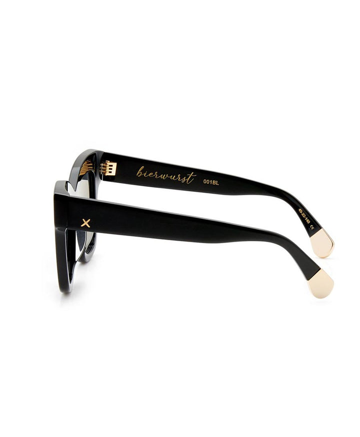 Sonnenbrille Bierwurst - Schwarz