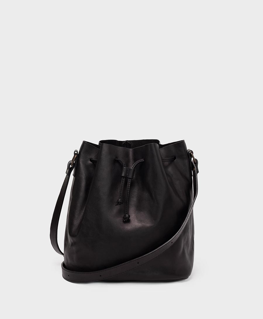 Schwarze Bucket Bag  - Secondhand