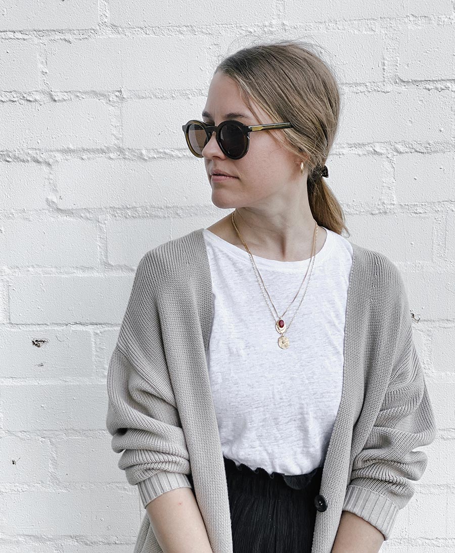 Sonnenbrille "Aurel" - Khaki / Olivgrün