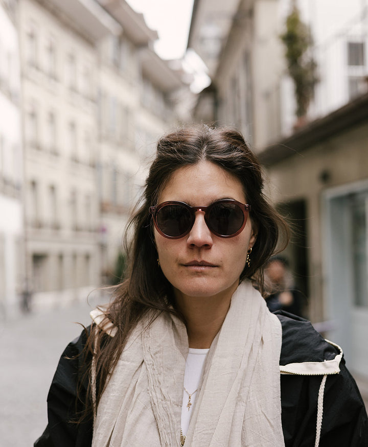 Sonnenbrille "Aurel" - Dark Pink / Altrosa