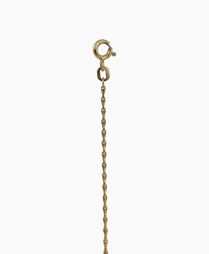 Halskette Haferkorn 45cm - Vermeil