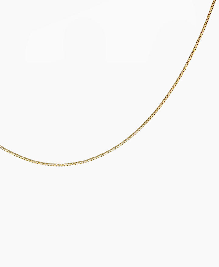 Klassische Halskette 45cm "Venezia" - Echtgold