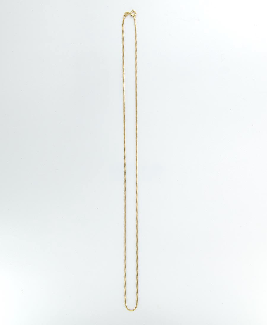Halskette Curb 60cm - Vermeil