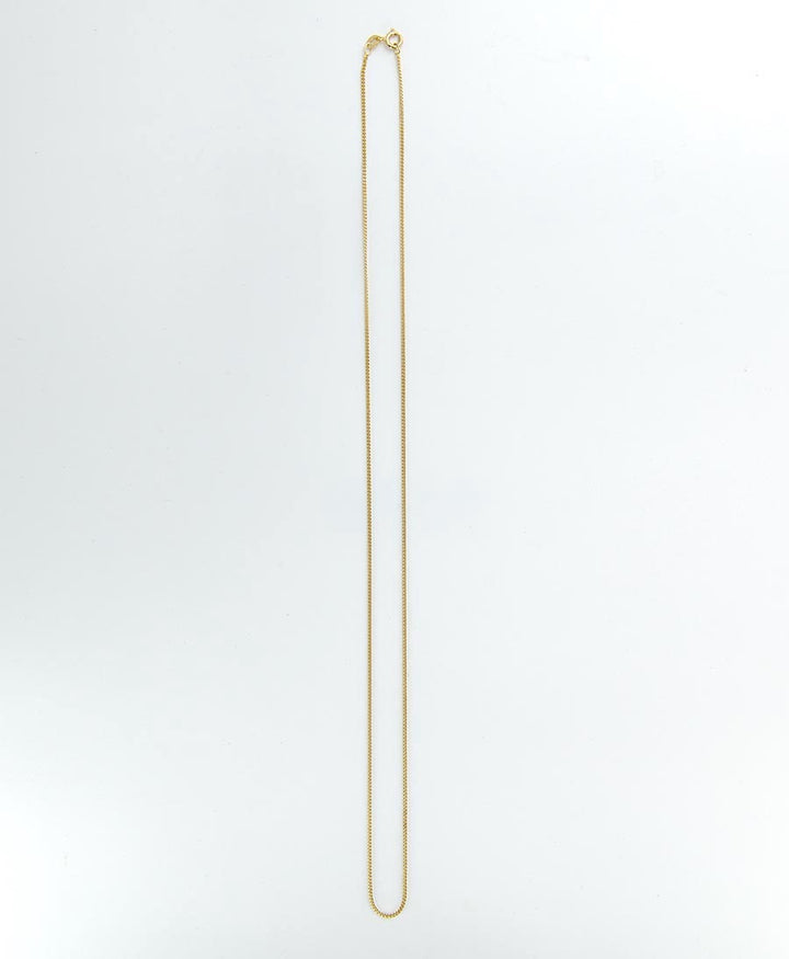 Halskette Curb 60cm - Vermeil