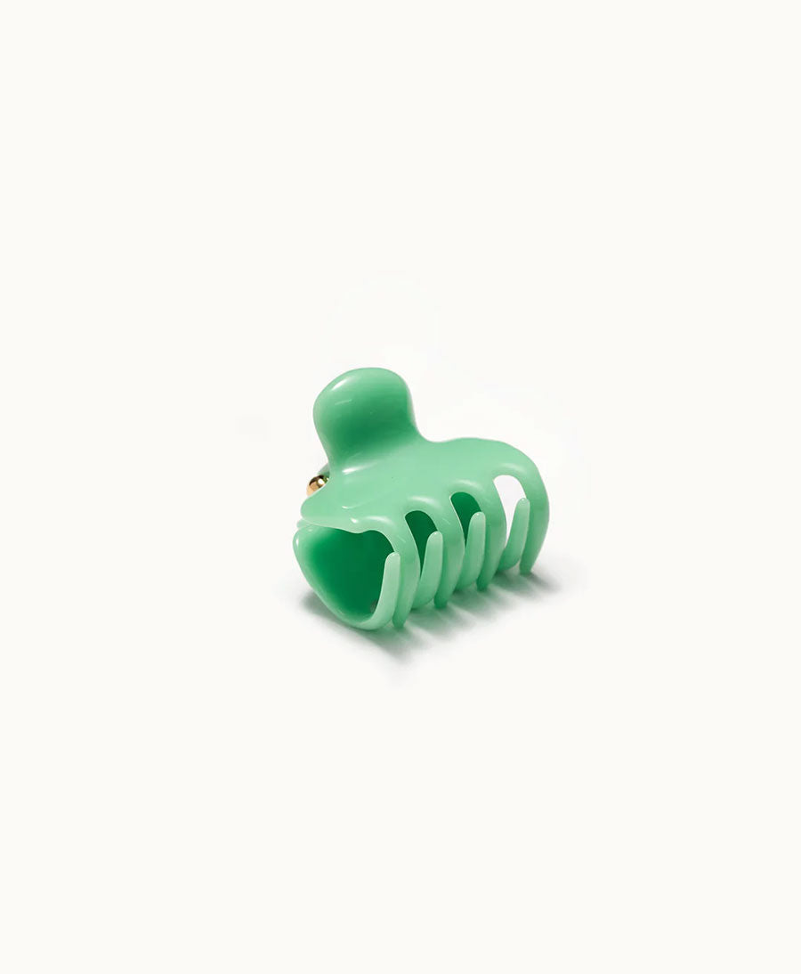 Kleine Haarklammer - PARIS GREEN CLAW CLIP