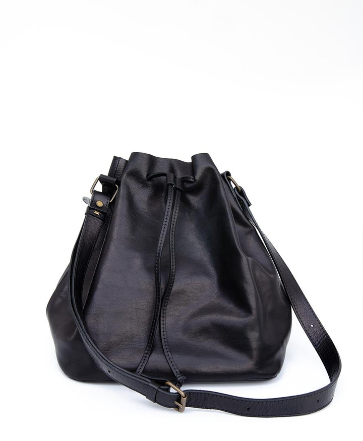 Schwarze Bucket Bag  - Secondhand