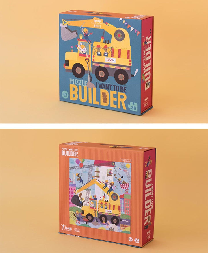 Kinder Puzzle "I want to be... Builder"