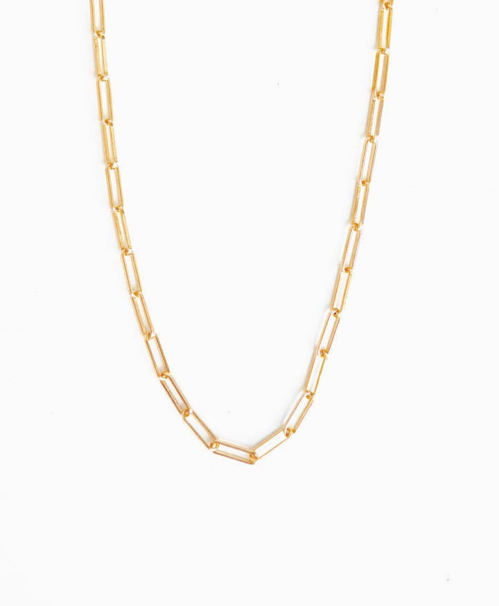 ESSENTIALS Chain Necklace - Halskette vergoldet