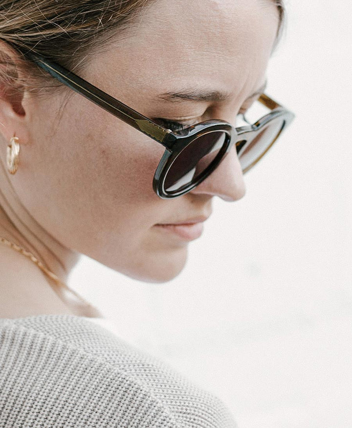 Sonnenbrille "Aurel" - Khaki / Olivgrün