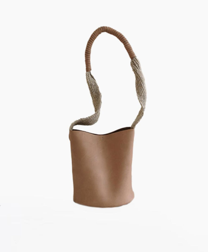 Handgewebte Tasche aus weichem Leder – Martoffes Store