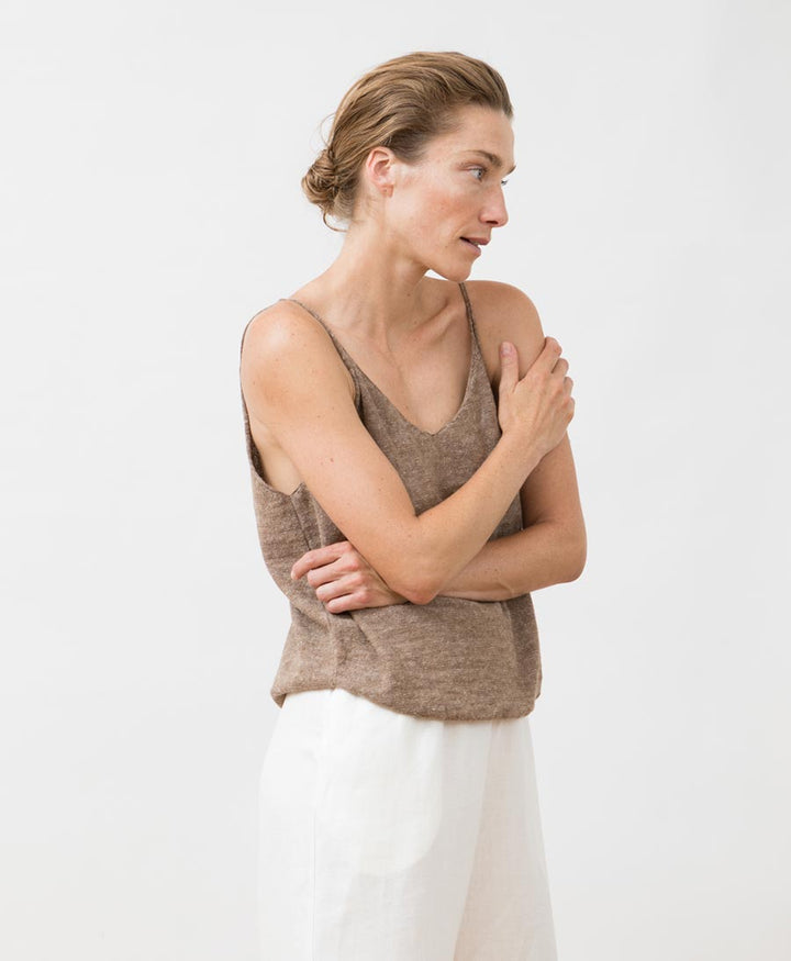 Stricktop AGNES - Hellbraun