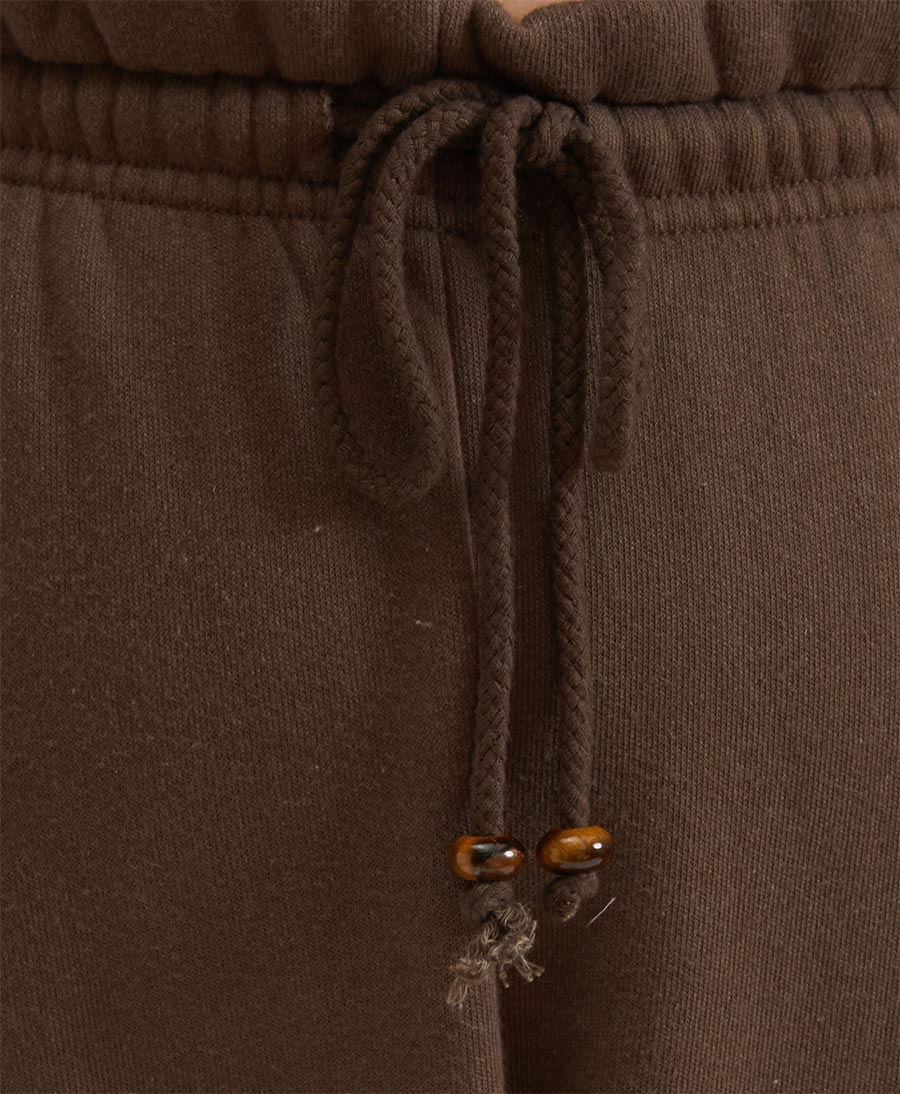 Trainerhose Vintage Fleece Sweatpant - Dunkelbraun