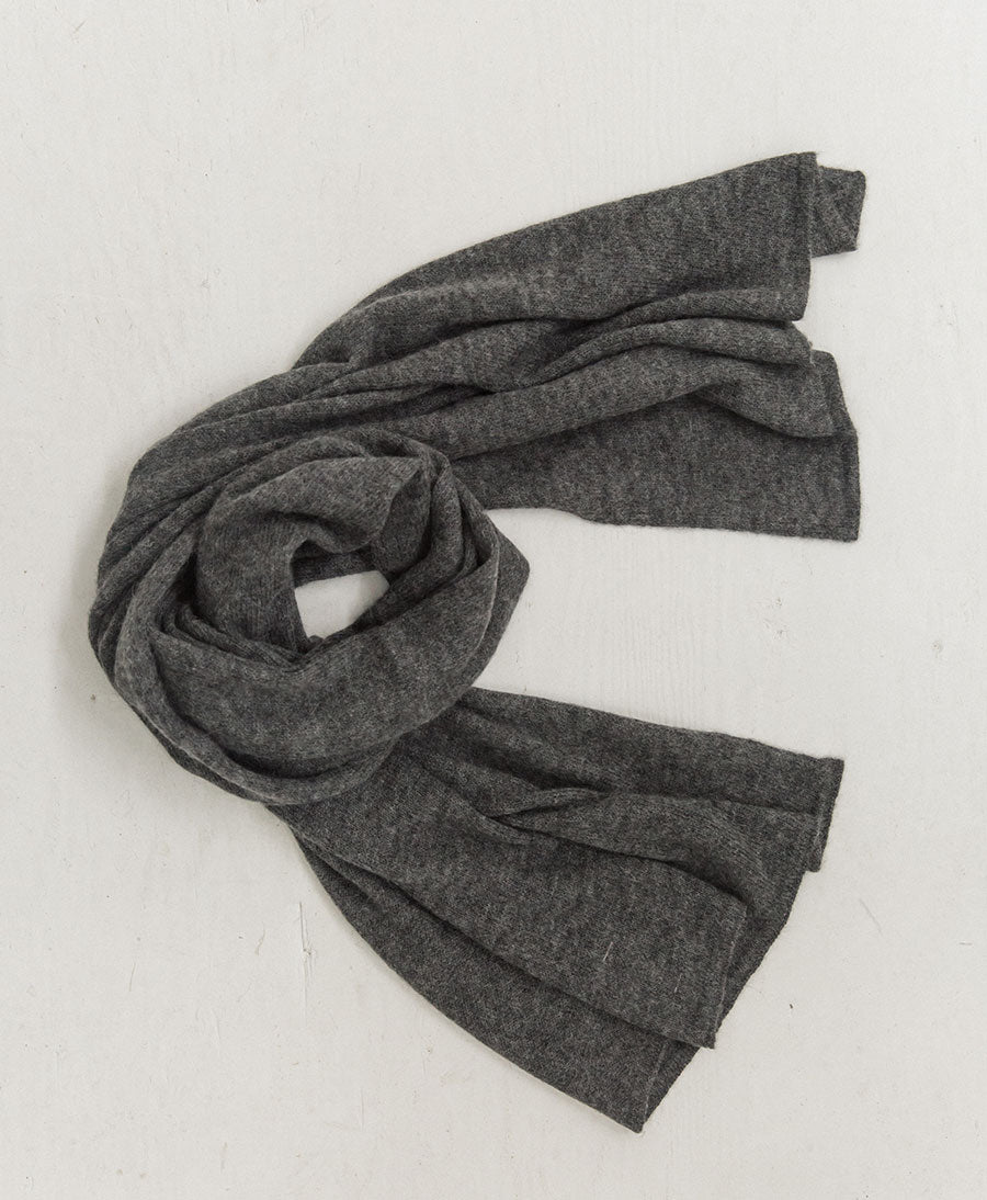 Alpaca Travel Wrap Schal - Dunkelgrau
