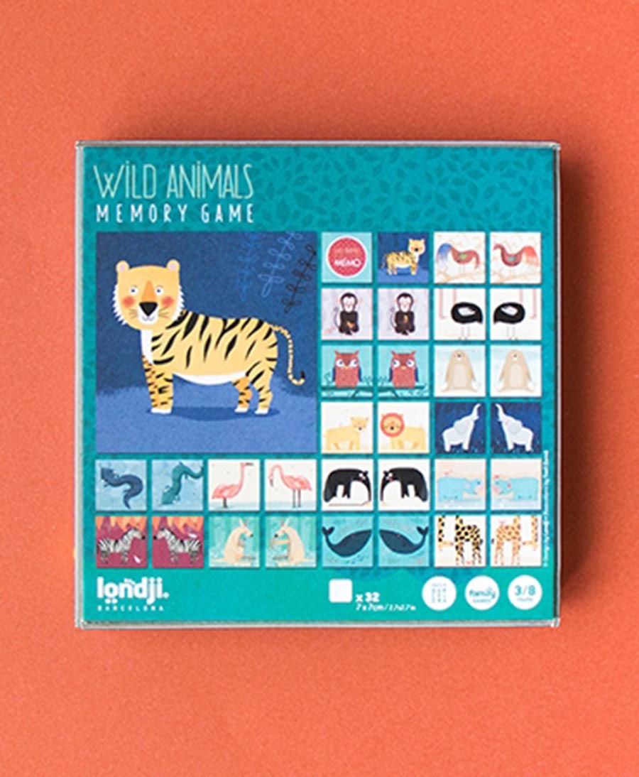 Memory Spiel "Wild Animals"